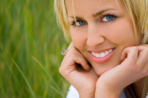 Femme heureuse
